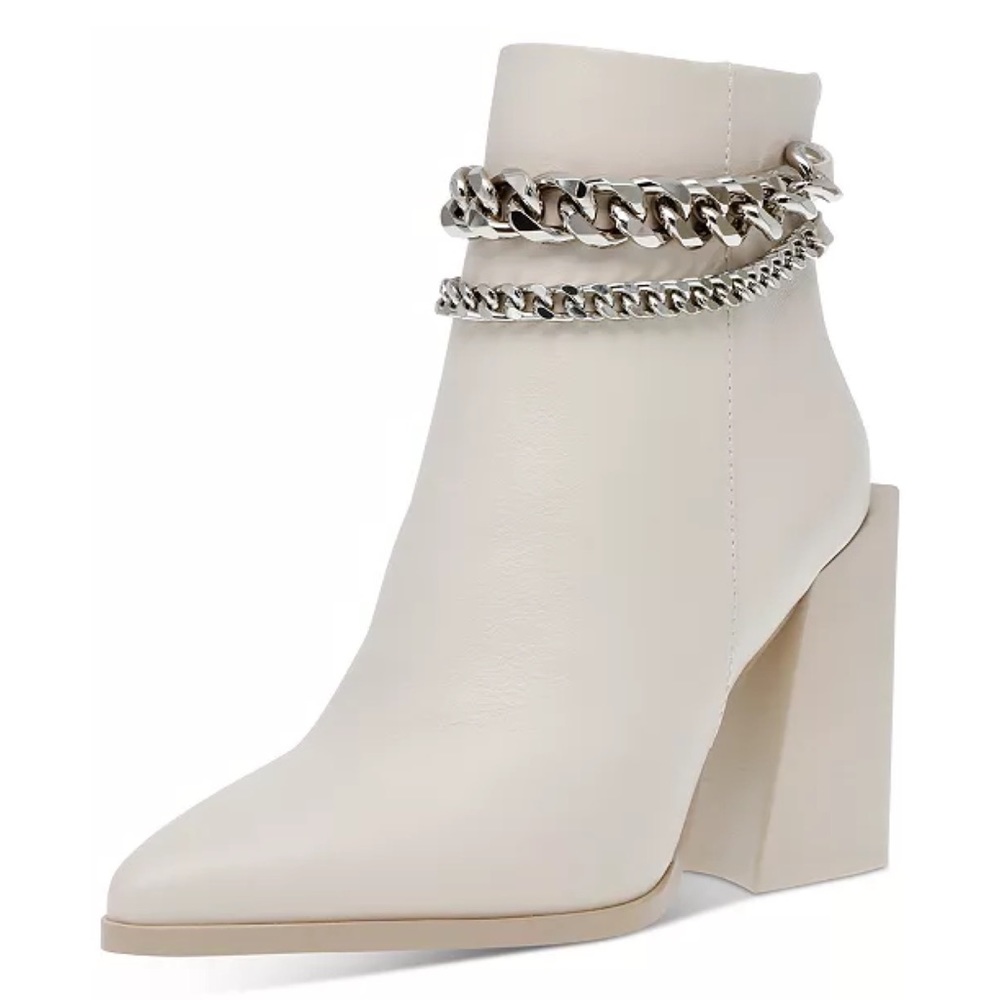 Steve Madden Women's Tryout Chain Booties 8.5